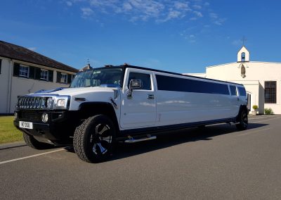 Luxury range of Hummer H2 & H3 wedding limos